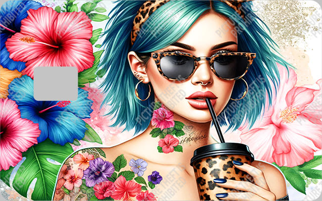 Bank  Card Sticker-BC-270